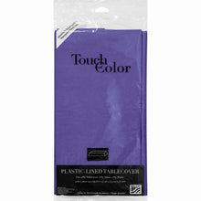 Rectangle Paper Table Cover - Purple 54"x108"