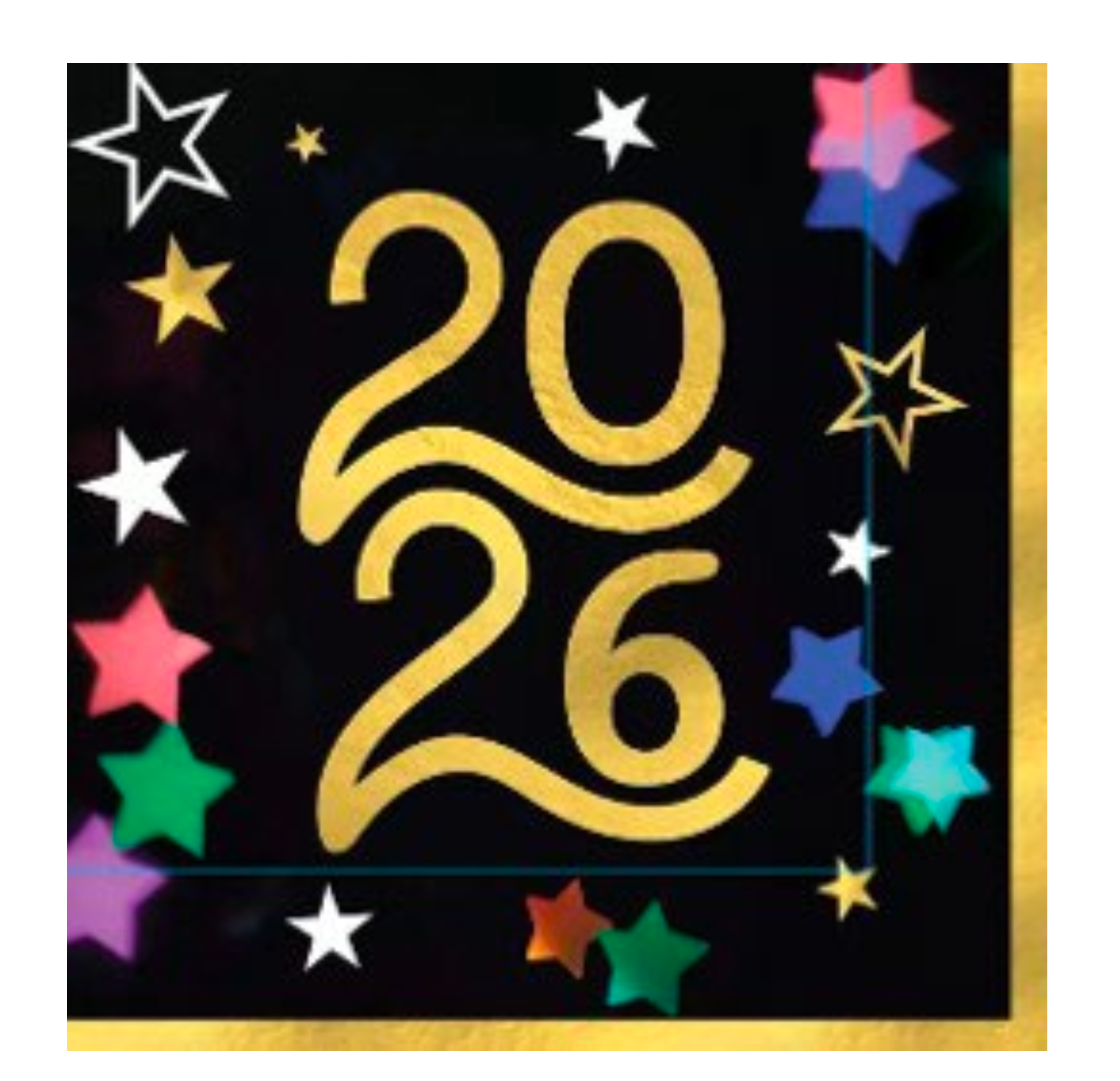 2026 Starlight Lunch Napkins 16ct