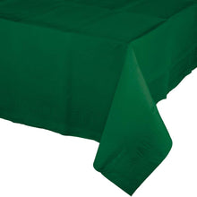 Hunter Green Paper Table Cover 54"x 108"
