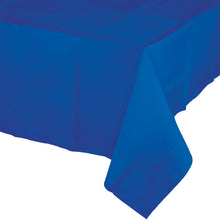 Rectangle Paper Table Cover - Cobalt Blue 54"x108"