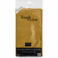 Rectangle Paper Table Cover - Gold 54"x108"
