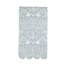 Floral Menorah Guest Towels 24ct