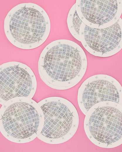 Shimmer Disco Ball Napkins 25ct