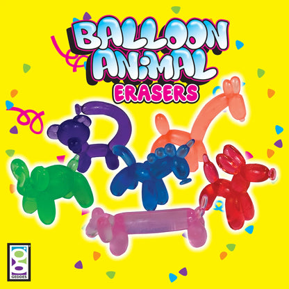 Balloon Animal Eraser - 1 Assorted