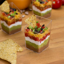 Mini Slanted Square Cups 20ct