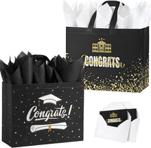 13" Grad Gift Bag With Tissue and Card Included