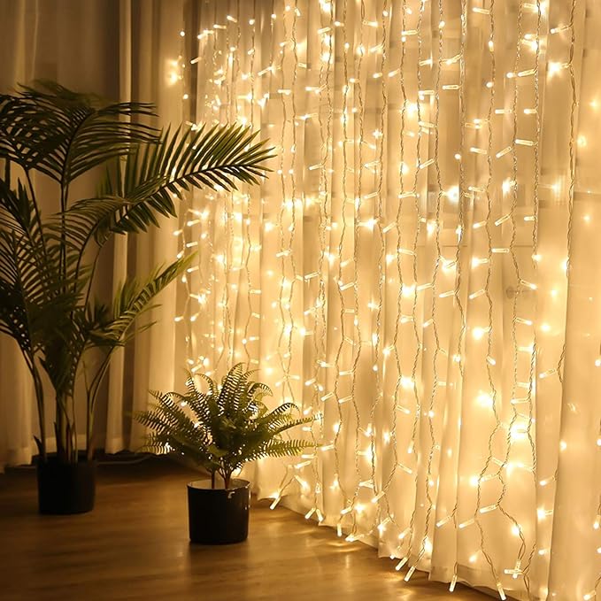 Fairy String Light Curtain