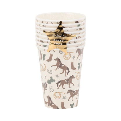 Howdy Paper Party Cups 8ct