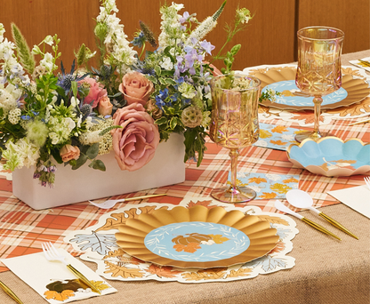 Gilded Harvest 10.5in Dinner Plates 8ct
