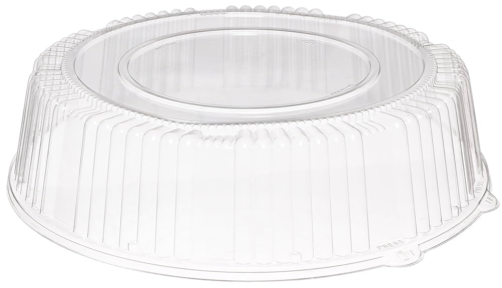 16" Plastic Dome Lids - Clear