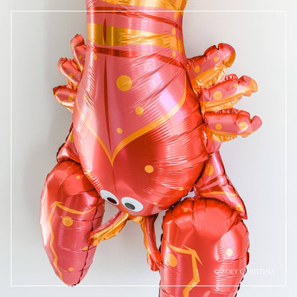 #407B Jumbo Lobster/Crawfish Foil Balloon