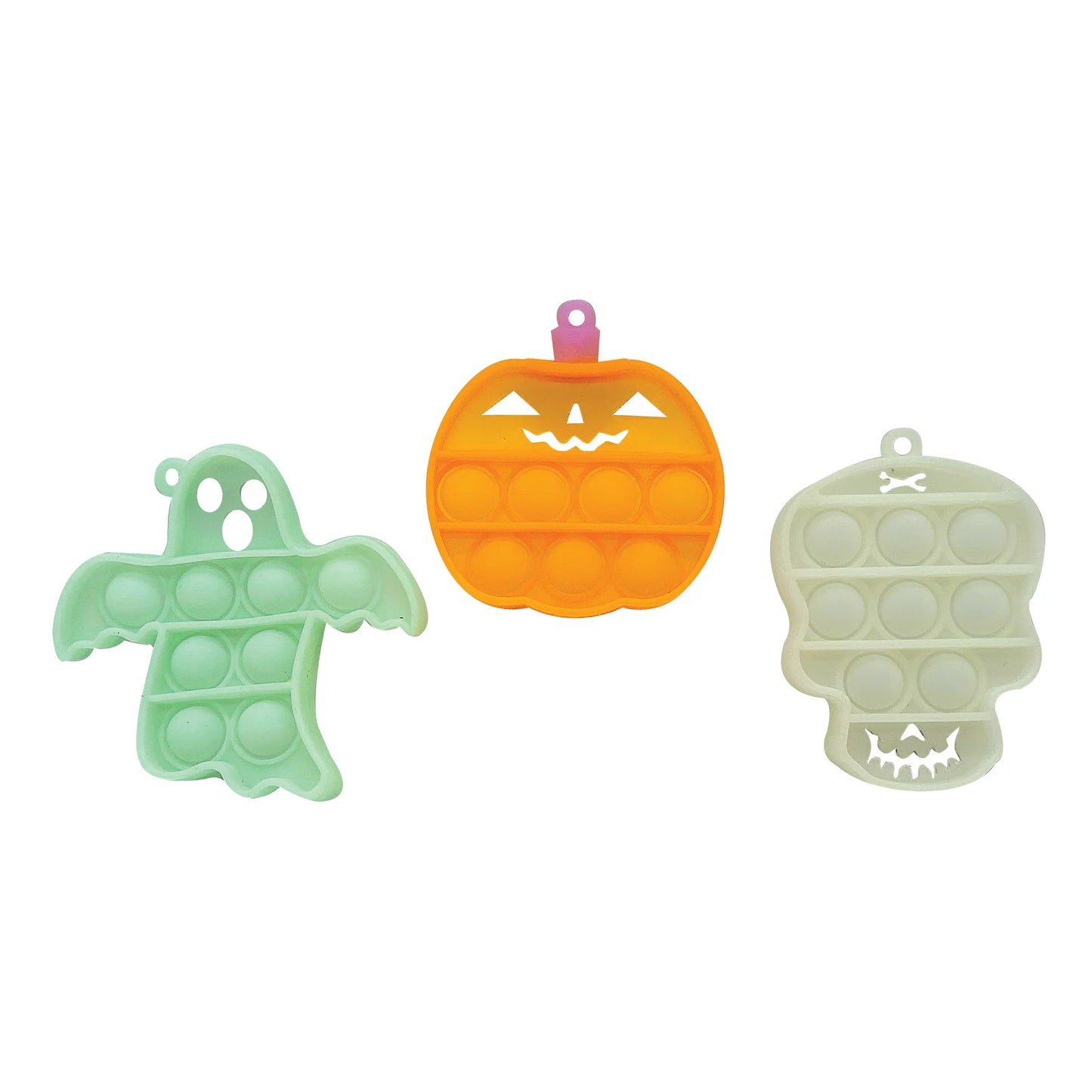 Halloween Glow In The Dark Pop Toys - 1 Assorted