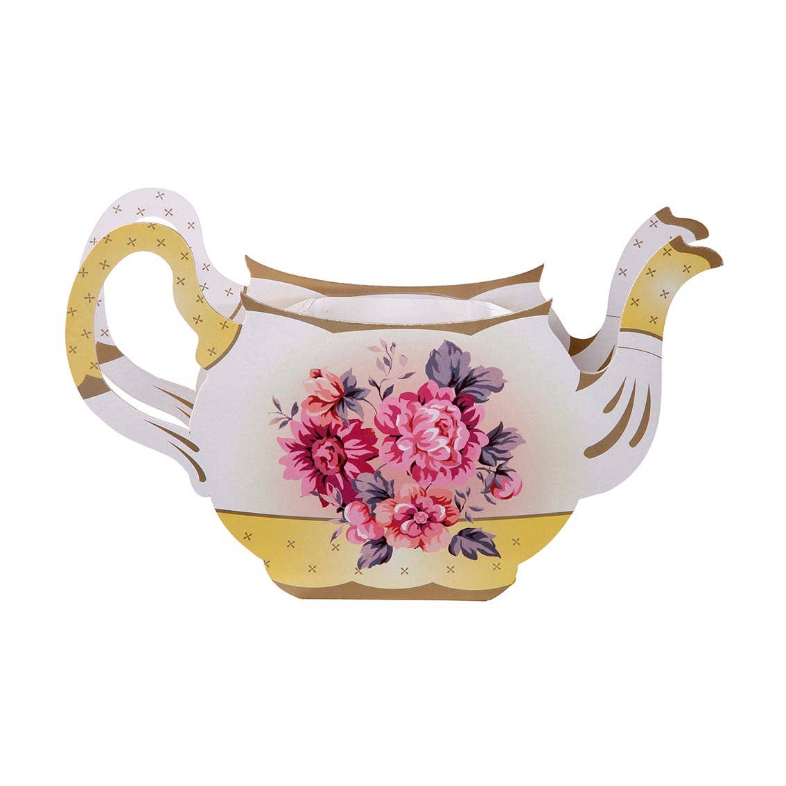 Floral Teapot Vase | Tea Party |