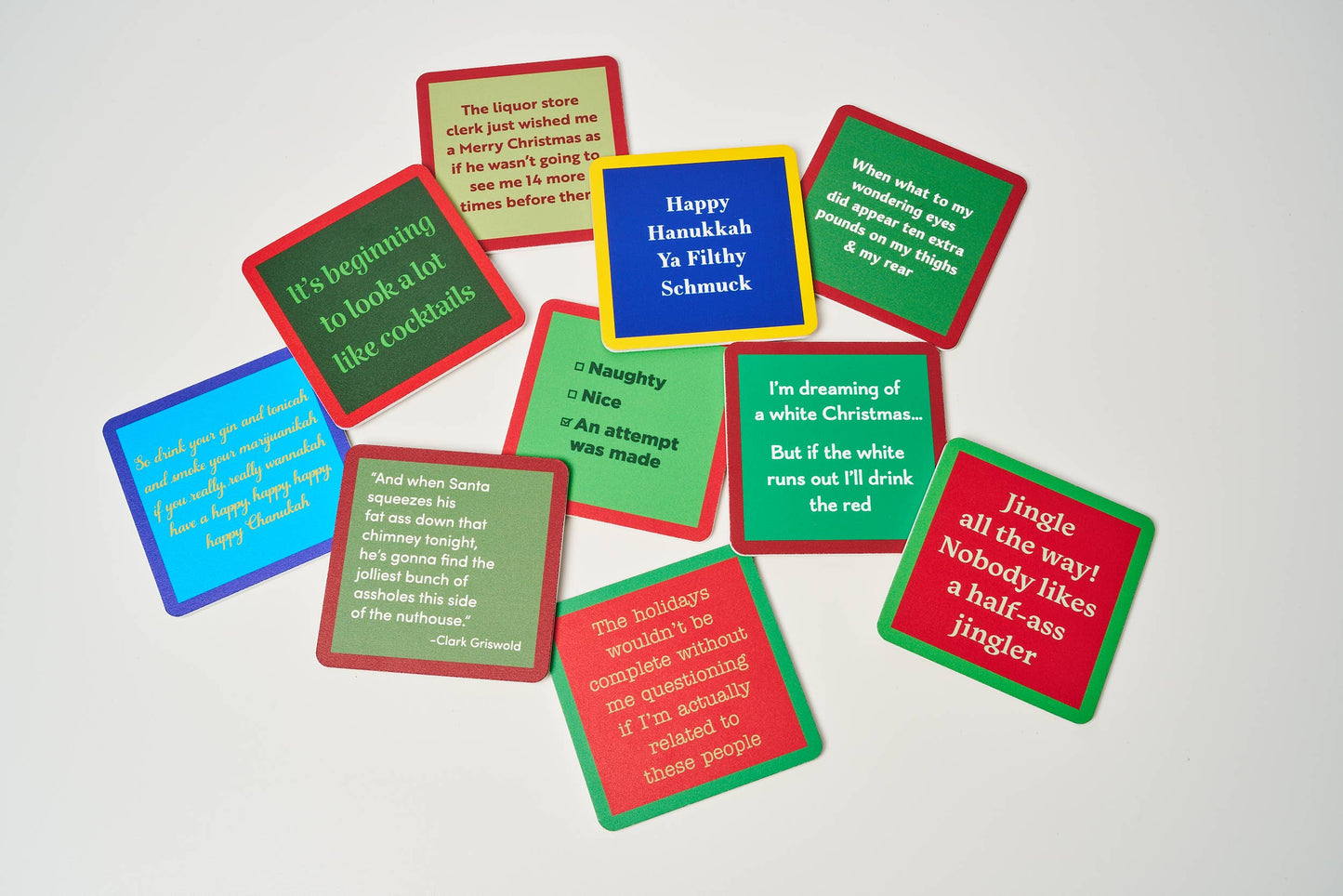 COASTER Xmas Window Seat | Funny Party Gift | Home Bar Decor