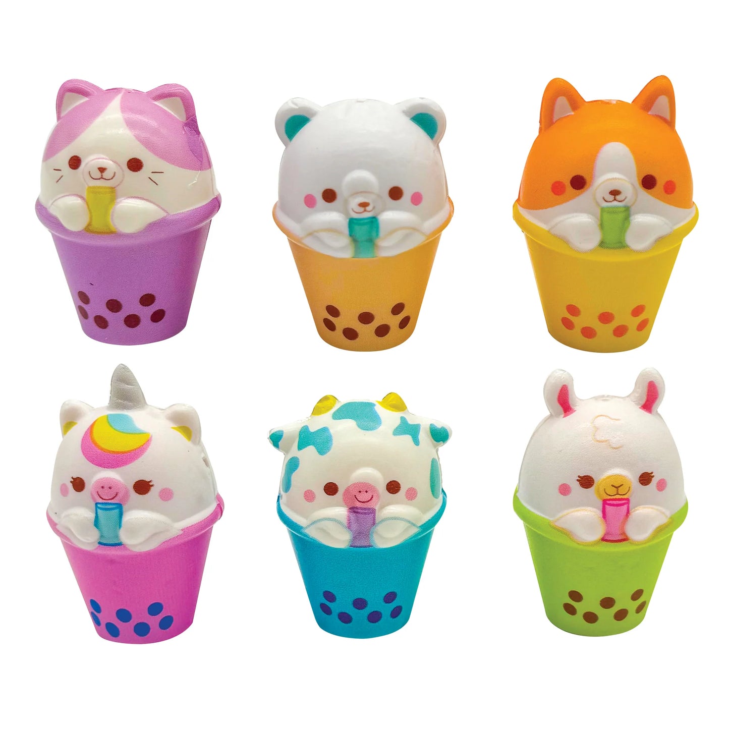 Boba Tea Friends Squishies - 1 Assorted