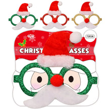 Christmas Santa Glasses - 1 Assorted Color