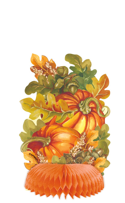 Traditional Thanksgiving Mini Honeycomb Centerpieces 3ct - Assorted