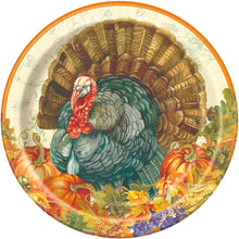 Traditional Thanksgiving Round 9in Dinner Plates 8ct