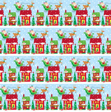 Colorful Santa Gift Wrap 30 in x 5 ft