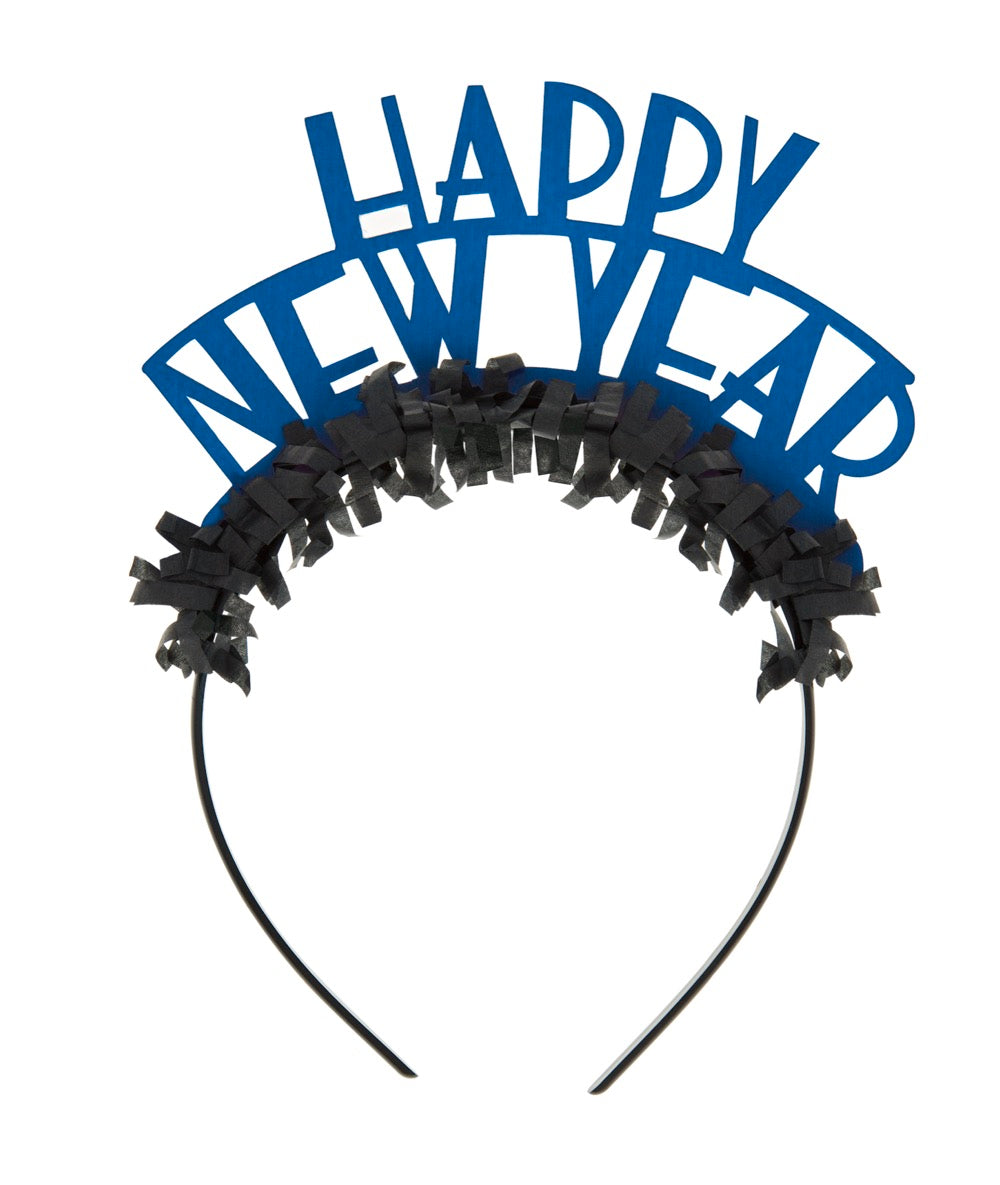 Neon Dots New Years Headbands 4ct - Assorted Colors