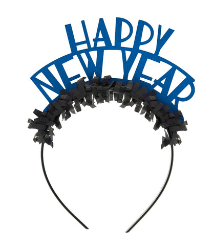 Neon Dots New Years Headbands 4ct - Assorted Colors