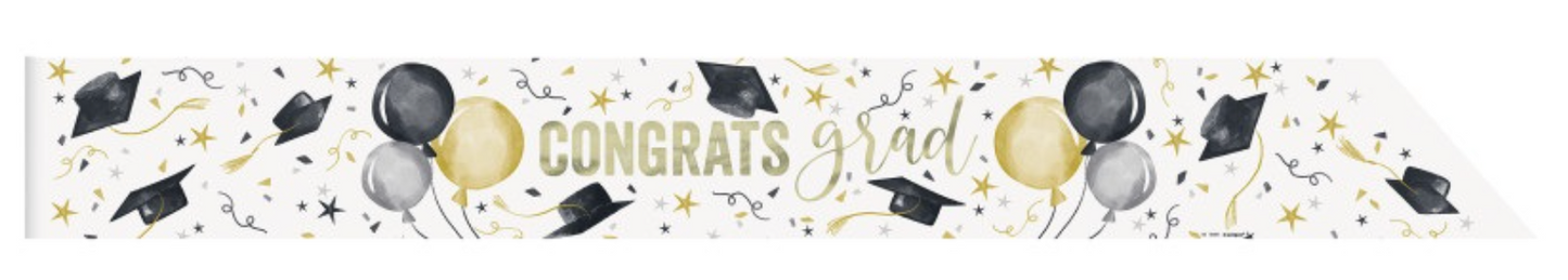 Golden Star Graduation Sash