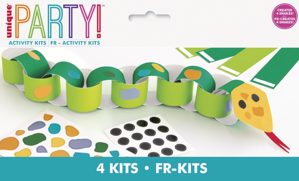 Snake DIY Paper Chain Craft Kit for 4
