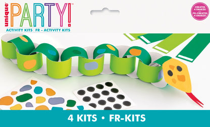 Snake DIY Paper Chain Craft Kit for 4