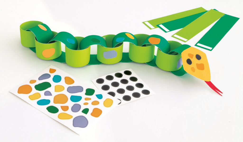 Snake DIY Paper Chain Craft Kit for 4