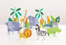 Animal Safari Table Decorating Kit 5pc