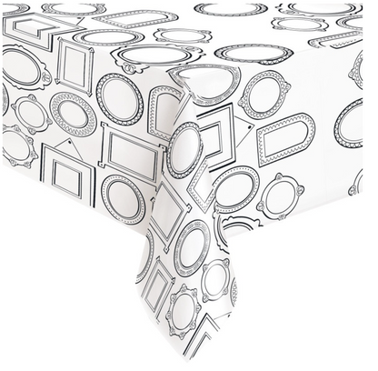 Activity Paper Table Cover for Adults 54in x 84in
