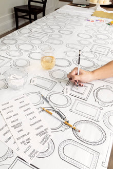 Activity Paper Table Cover for Adults 54in x 84in