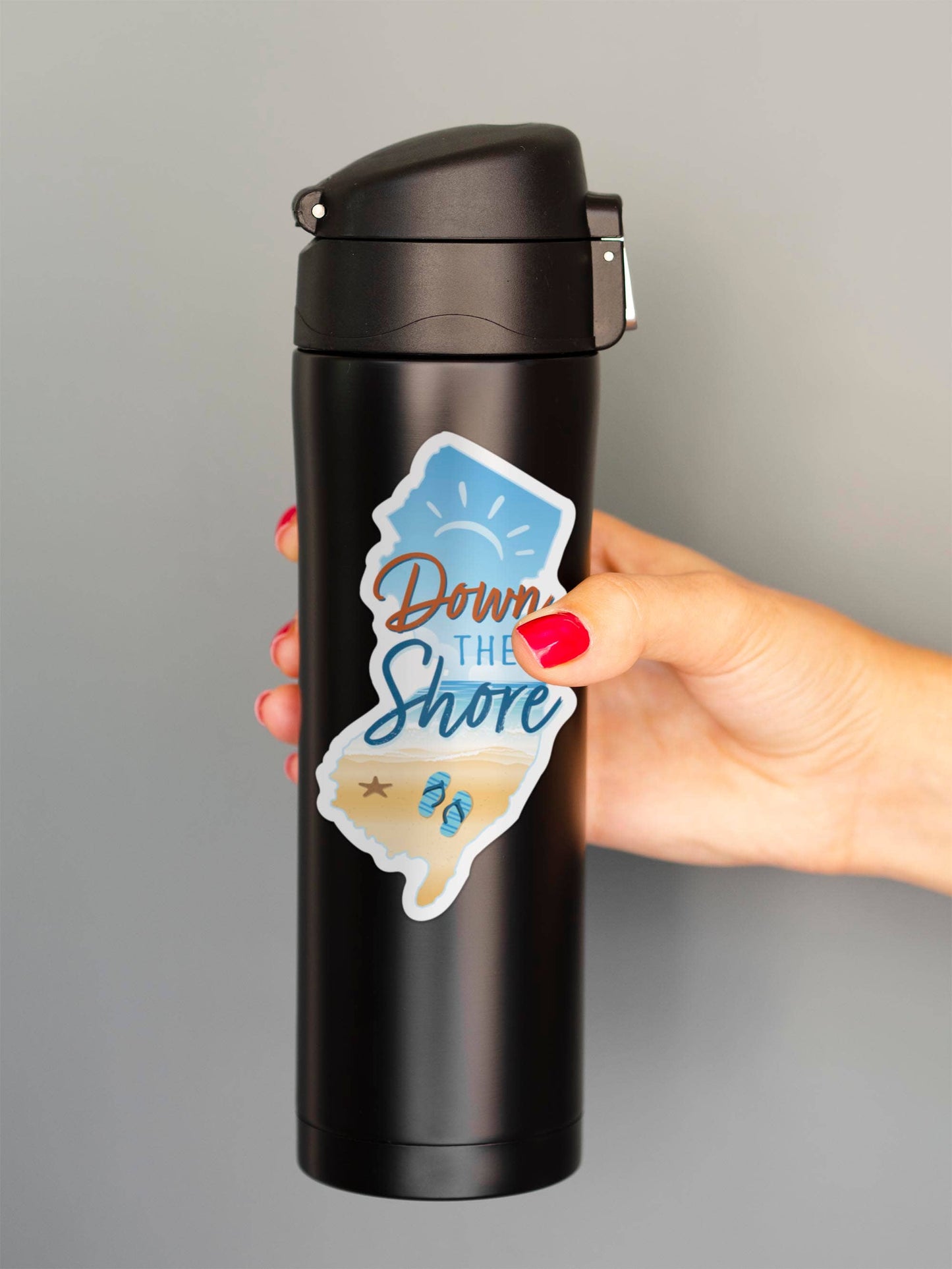 Down the Shore NJ Sticker - New Jersey Shore Decals
