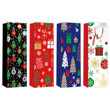 Christmas Gift Wine Bags 4x14x4.75 - 1 Assorted Bag