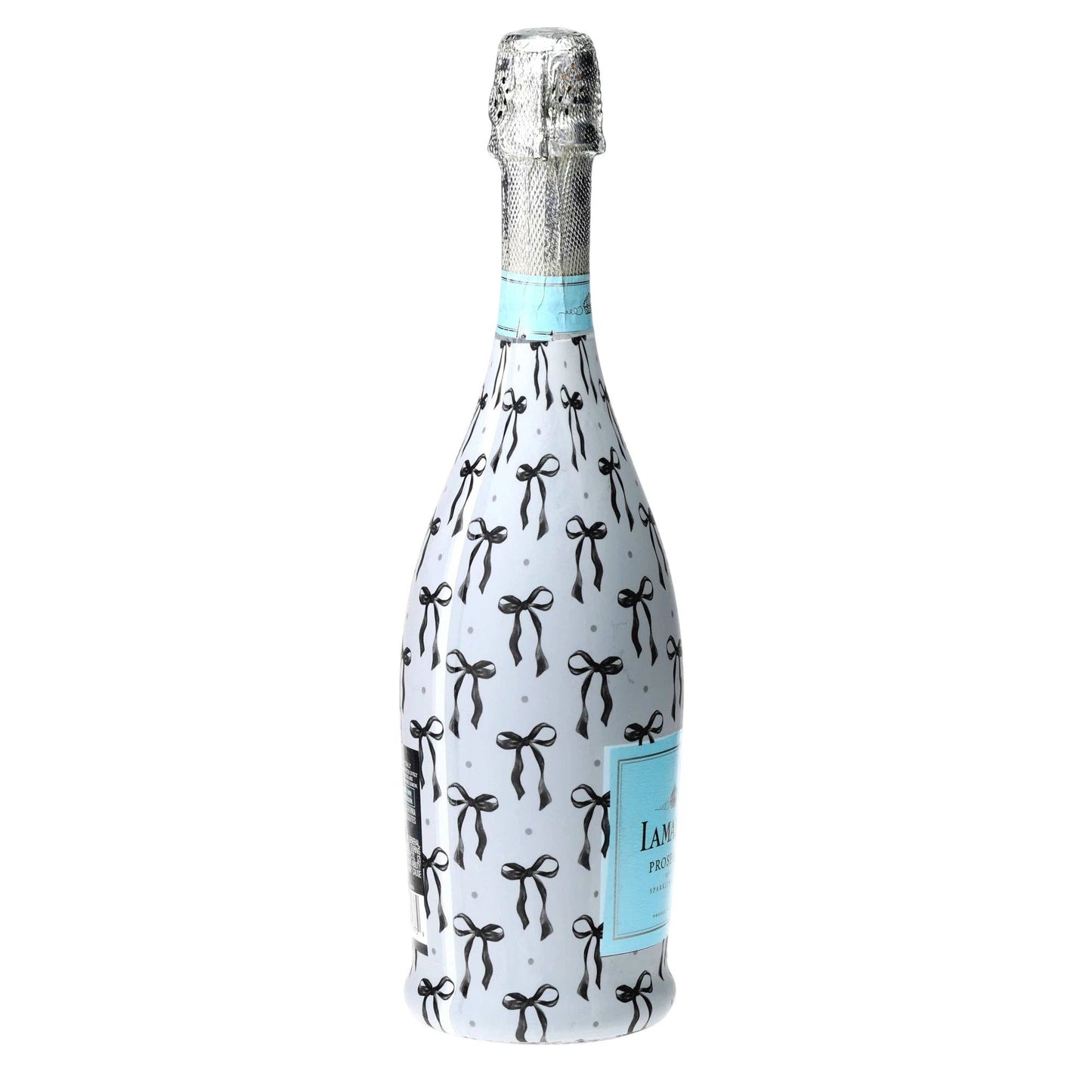 Beau Bottles Grandmillennial Black Bows - Prosecco Collection