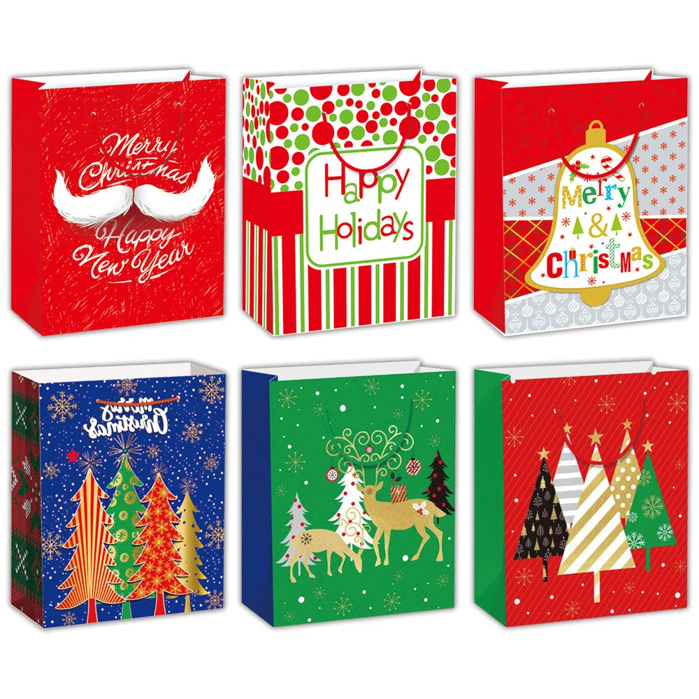 Christmas Gift Bags 13x18x5.5 - 1 Assorted Bag