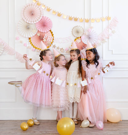 Princess Party Fans 6ct