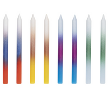Assorted Ombre Birthday Candles 8ct