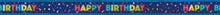 Peppy Birthday Happy Birthday Foil Banner 12ft