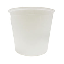 White Plastic Containers & Lids