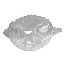 Clear Hinged Plastic Food Container