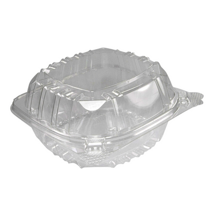Clear Hinged Plastic Food Container