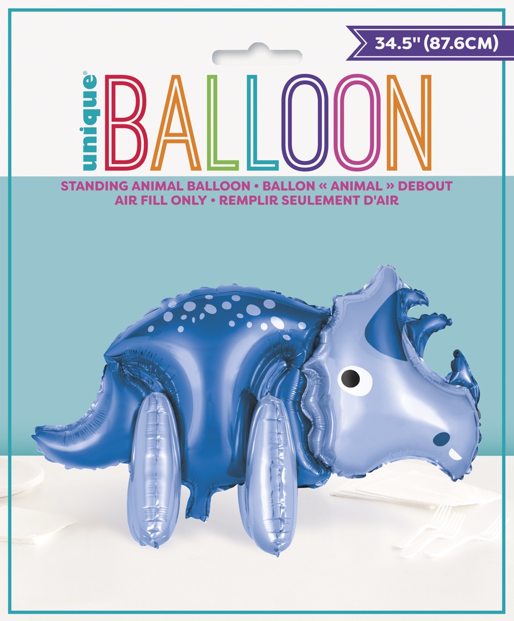 Standing Dinosaur Balloon Centerpiece 34in