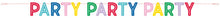 Colorful Party Letter Banner