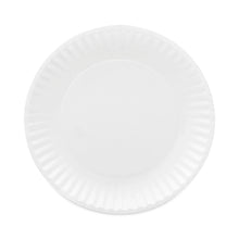 6in Uncoated Paper Plates 100ct
