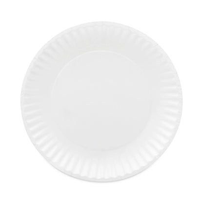 6in Uncoated Paper Plates 100ct