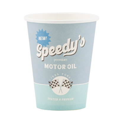 Miles per Hour Speedy Paper Cups 8ct