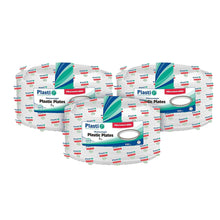 7in White Plastic Plates 100ct