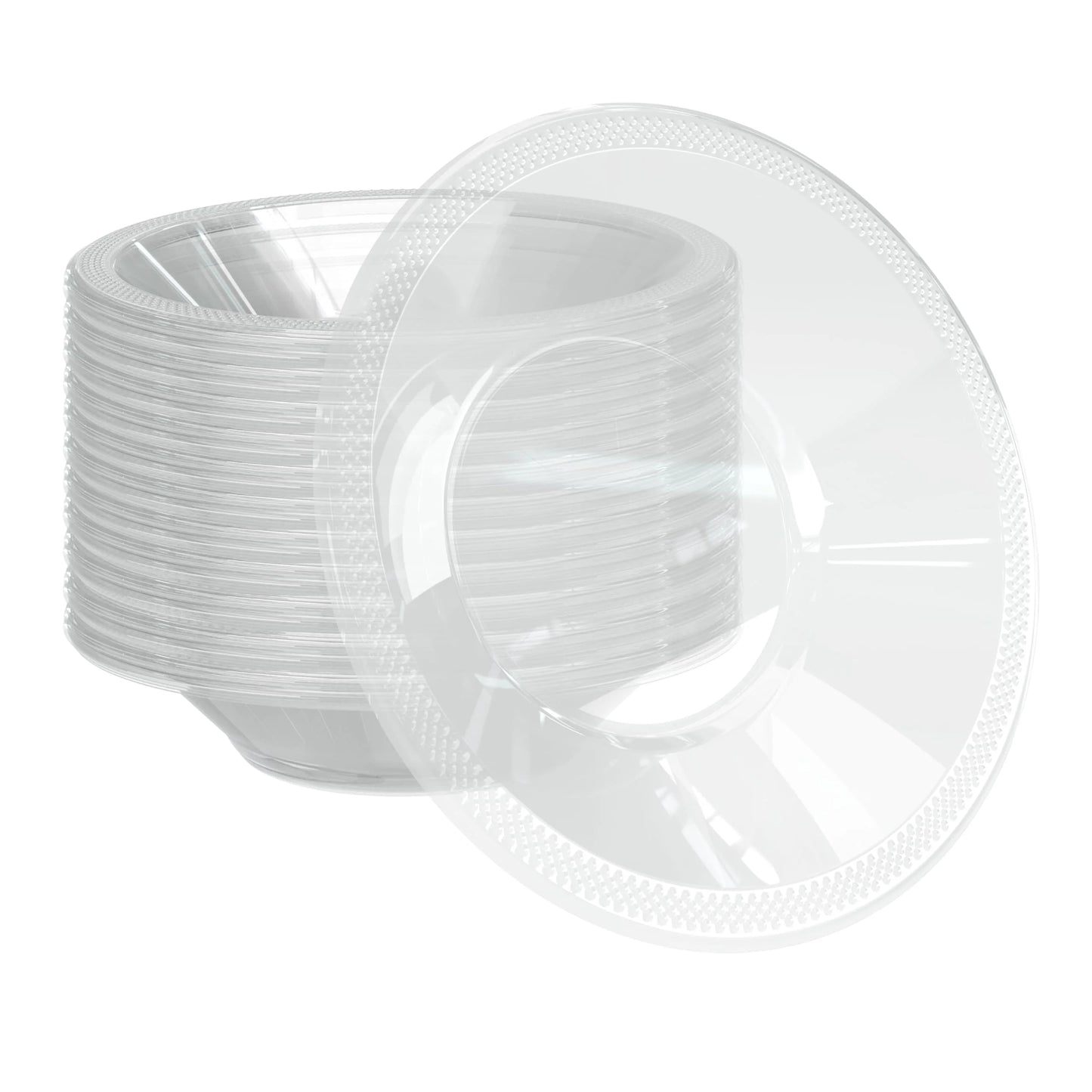 12oz Clear Plastic Bowls 40ct