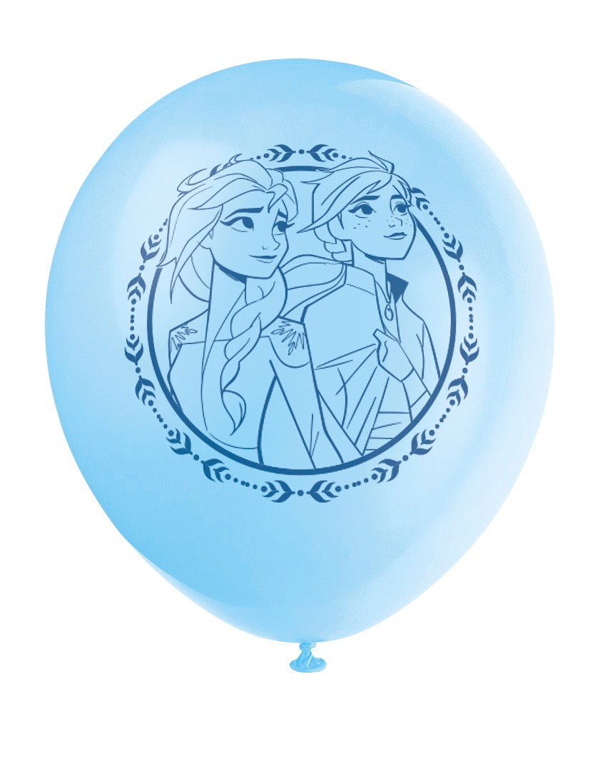Disney Frozen 12in Latex Balloons 8ct